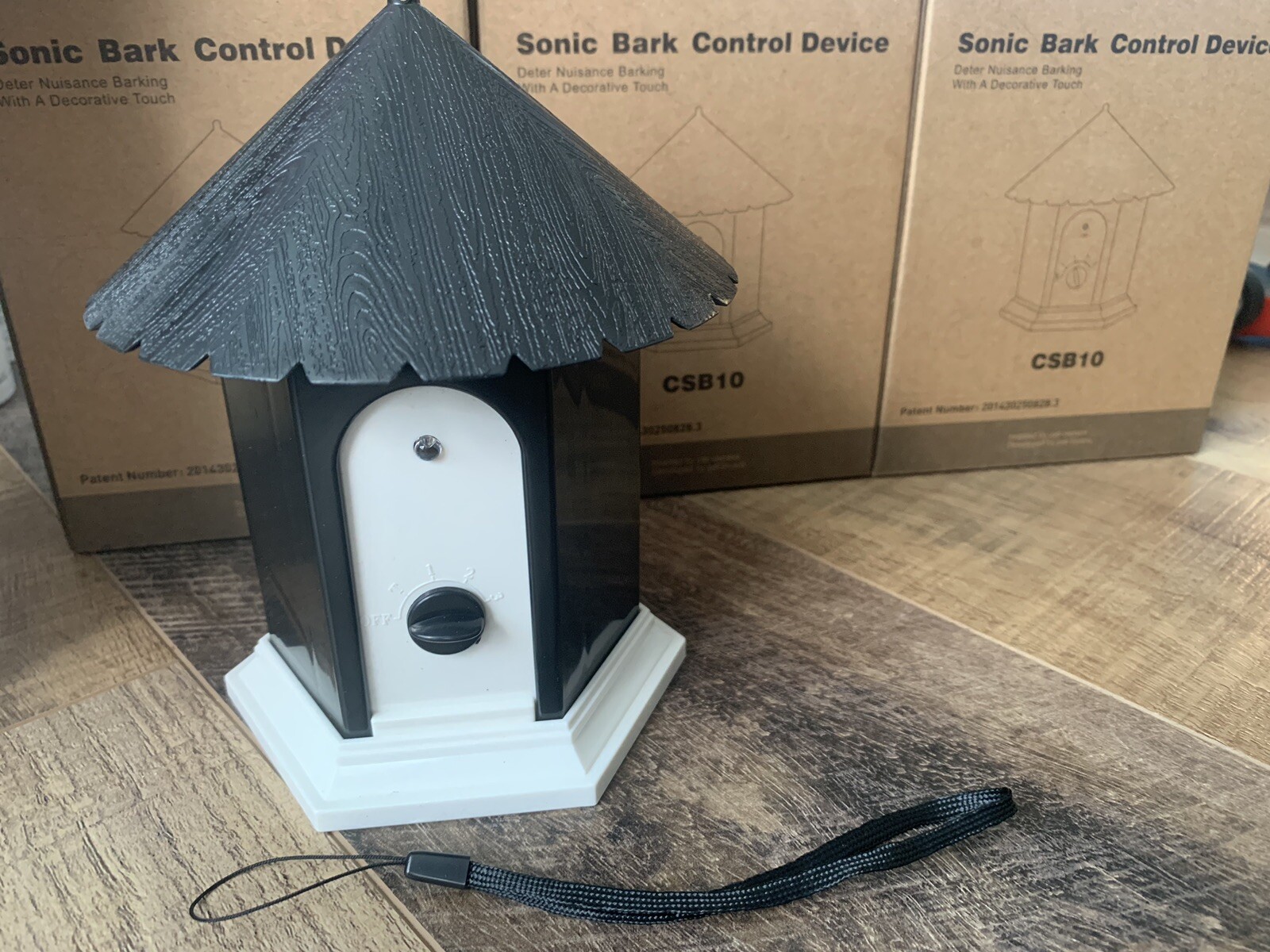 Sonic Bark Control Device Deter Nuisance Barking Birdhouse Style CSB10 Barktrain