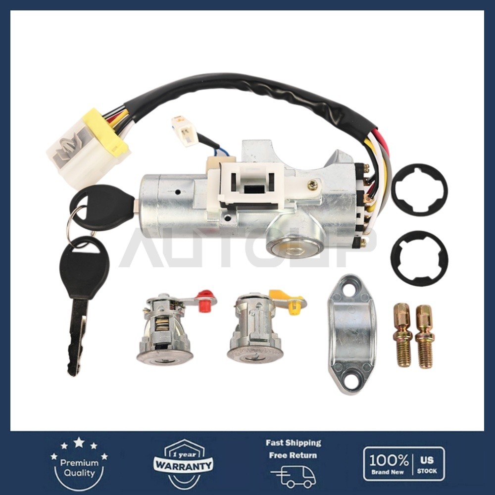 Ignition Door Lock Cylinder Switch For 2000-2004 Nissan Xterra 99-03 Frontier