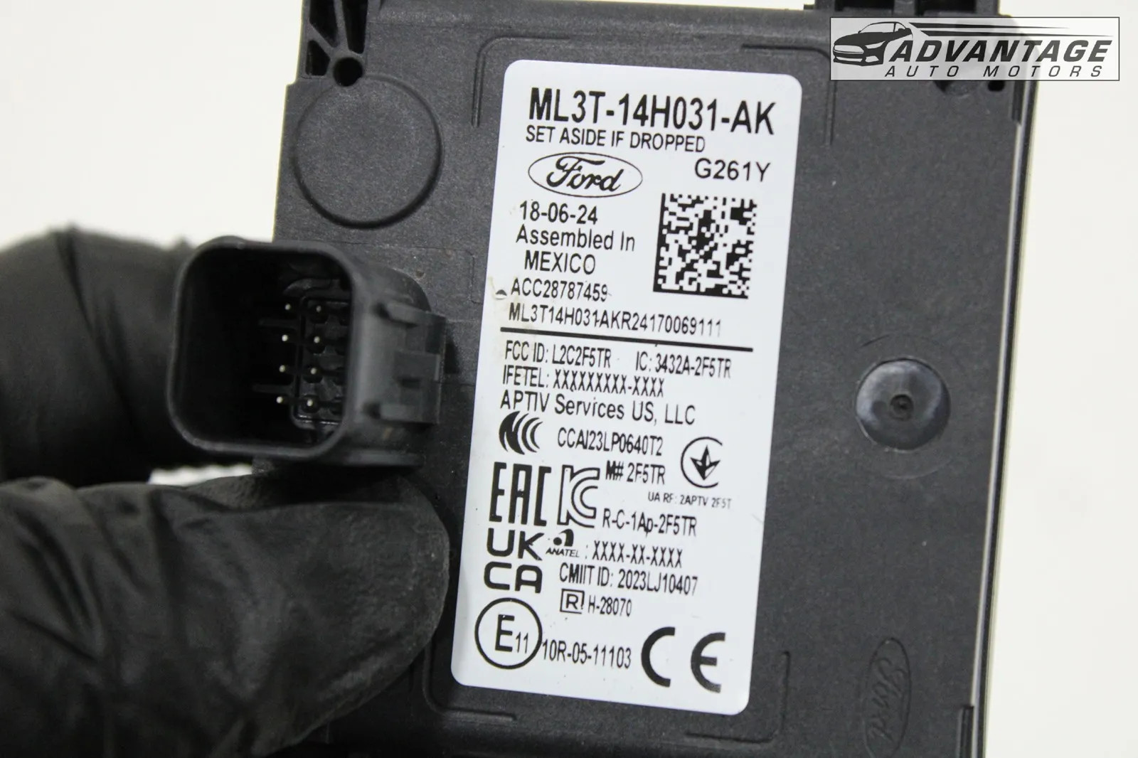 2022-2024 FORD EXPEDITION 4WD REAR LEFT SIDE BLIND SPOT RADAR SENSOR MODULE OEM