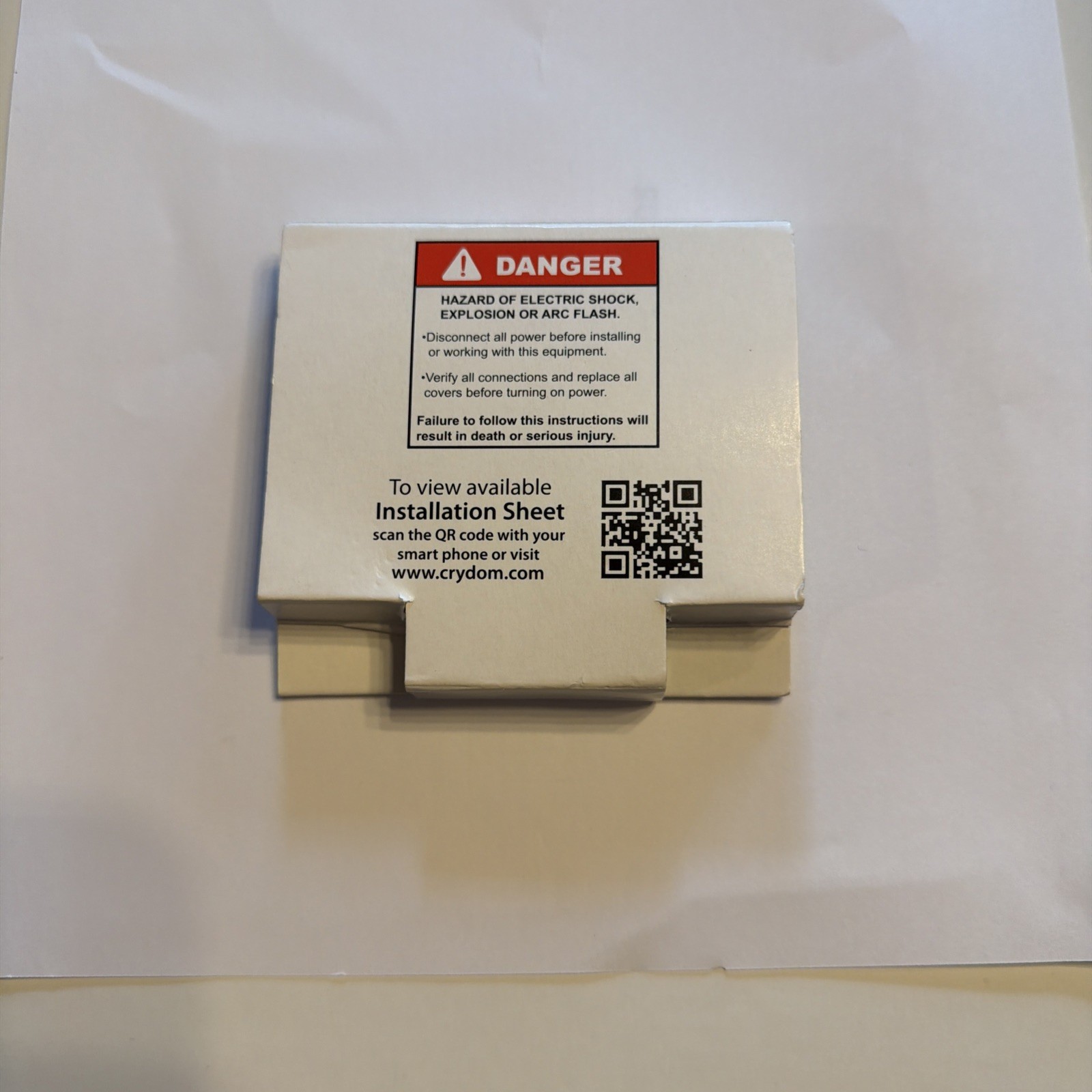 Crydom DRTC06D06 6A 48V CC Solid State Timer