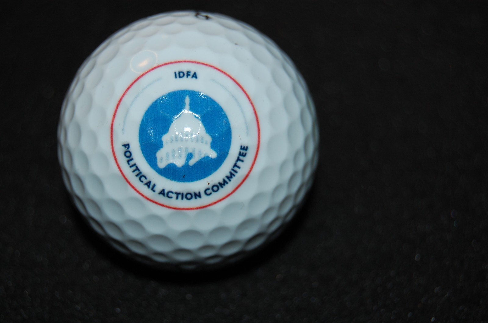 GOLF BALL LOGO   IDFA , Political Action Committee