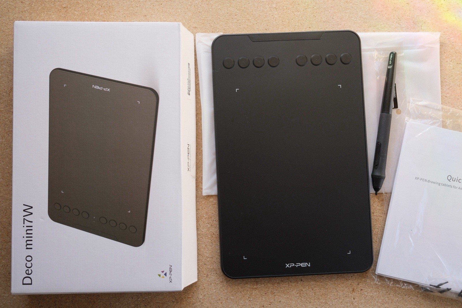 Xp-pen Deco Mini7 Wireless Drawing Digital Graphic Tablets With Tilt