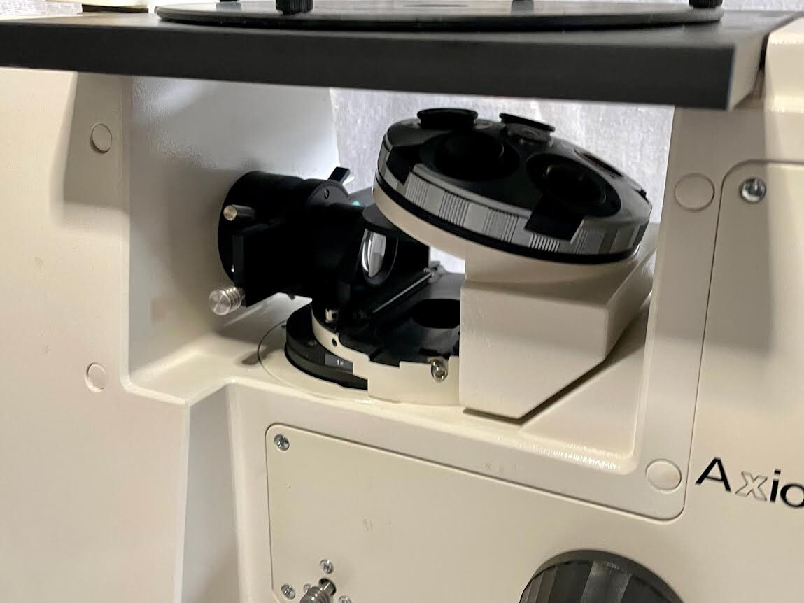 Carl Zeiss Axiovert S100 TV Inverted Phase Contrast Fluorescence Microscope