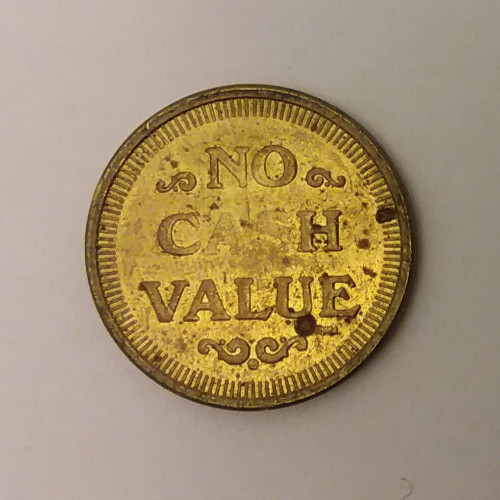 X Site America Arcade Game Token 22mm