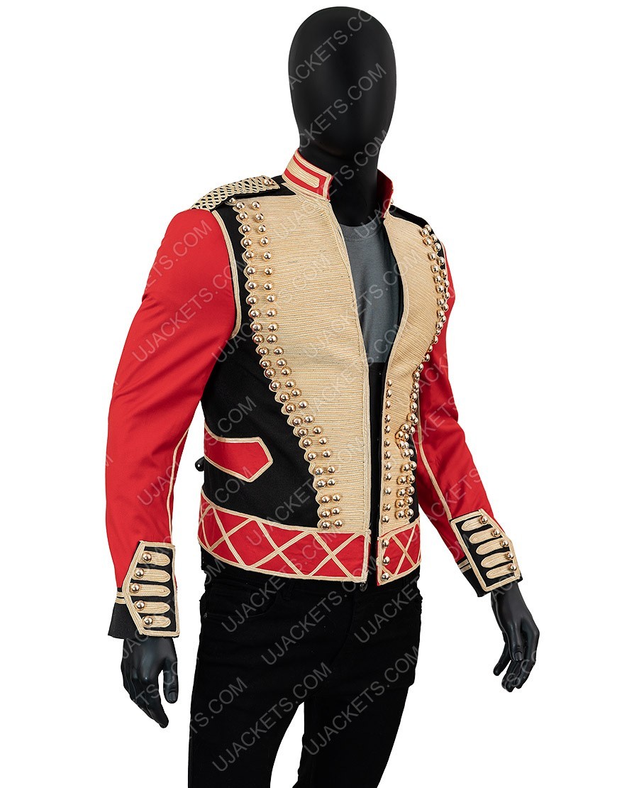 Michael Jackson Leave Me Alone Military wool jacket inspired from michael jackso