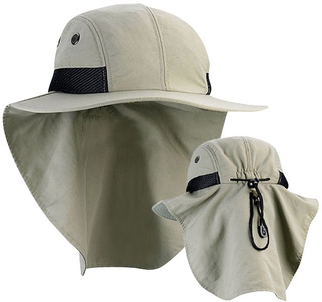 Juniper Nature Hat Large Bill Flap Cap in Olive - Outdoor Clothing Essential