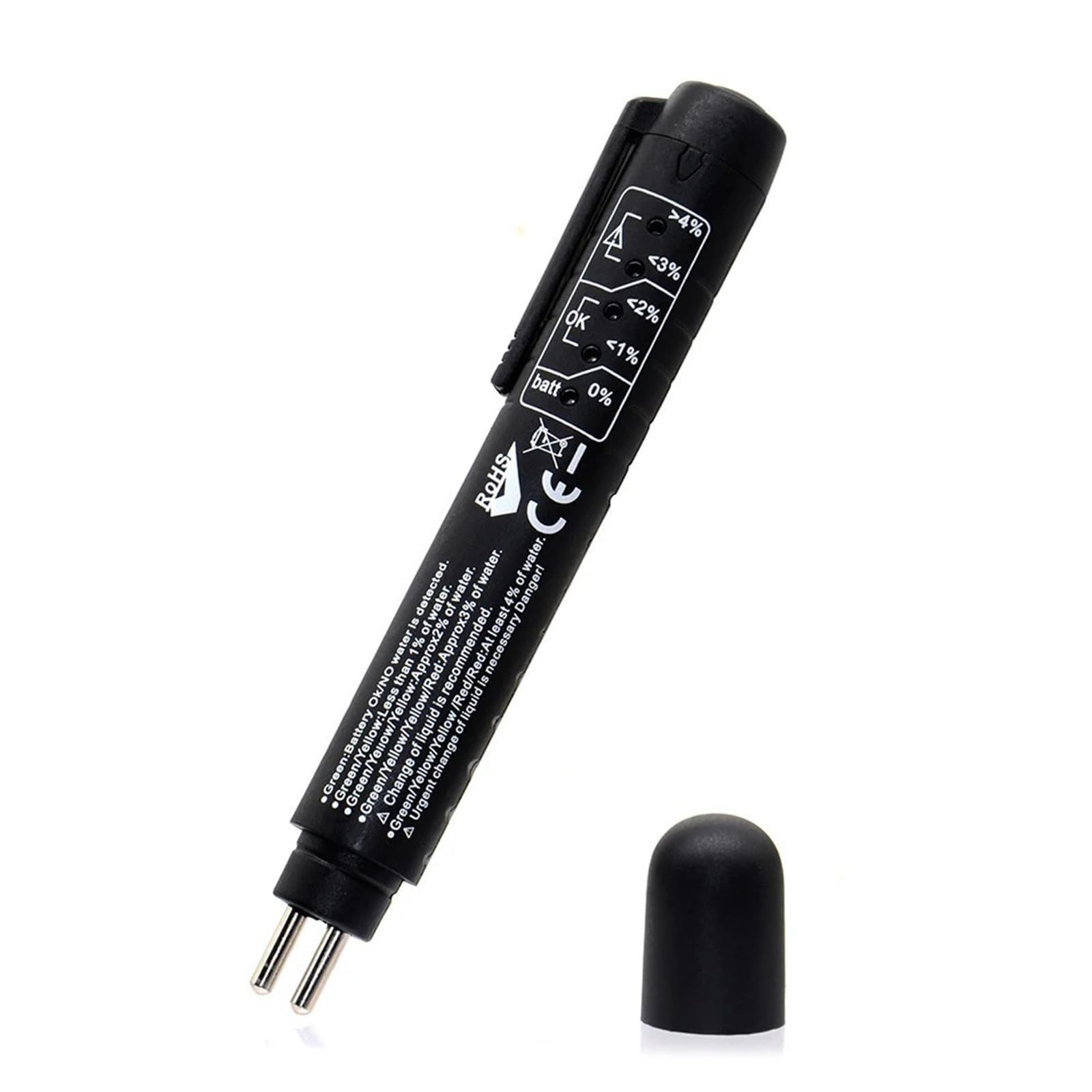 Brake Fluid Tester Pen for Dot3 Dot4 Dot5 Moisture Content Checker Tool