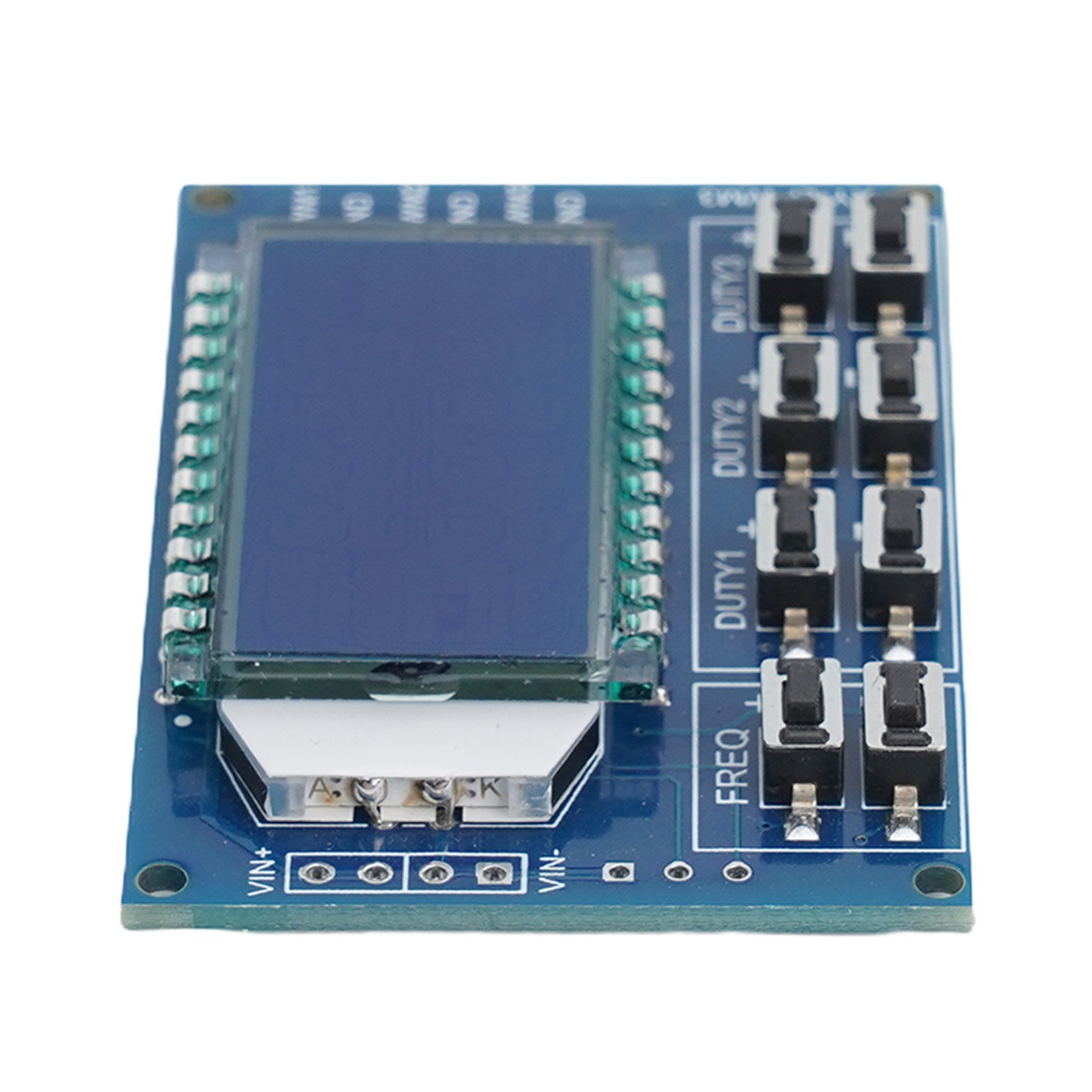 Adjustable Rectangular Wave Signal Generator with Serial Communication