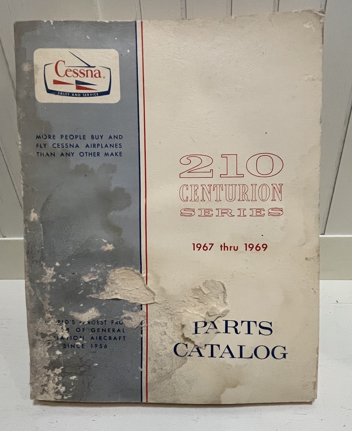 1967-1969 CESSNA 210 Centurion Series Parts Catalog Original OEM  Rough  Read