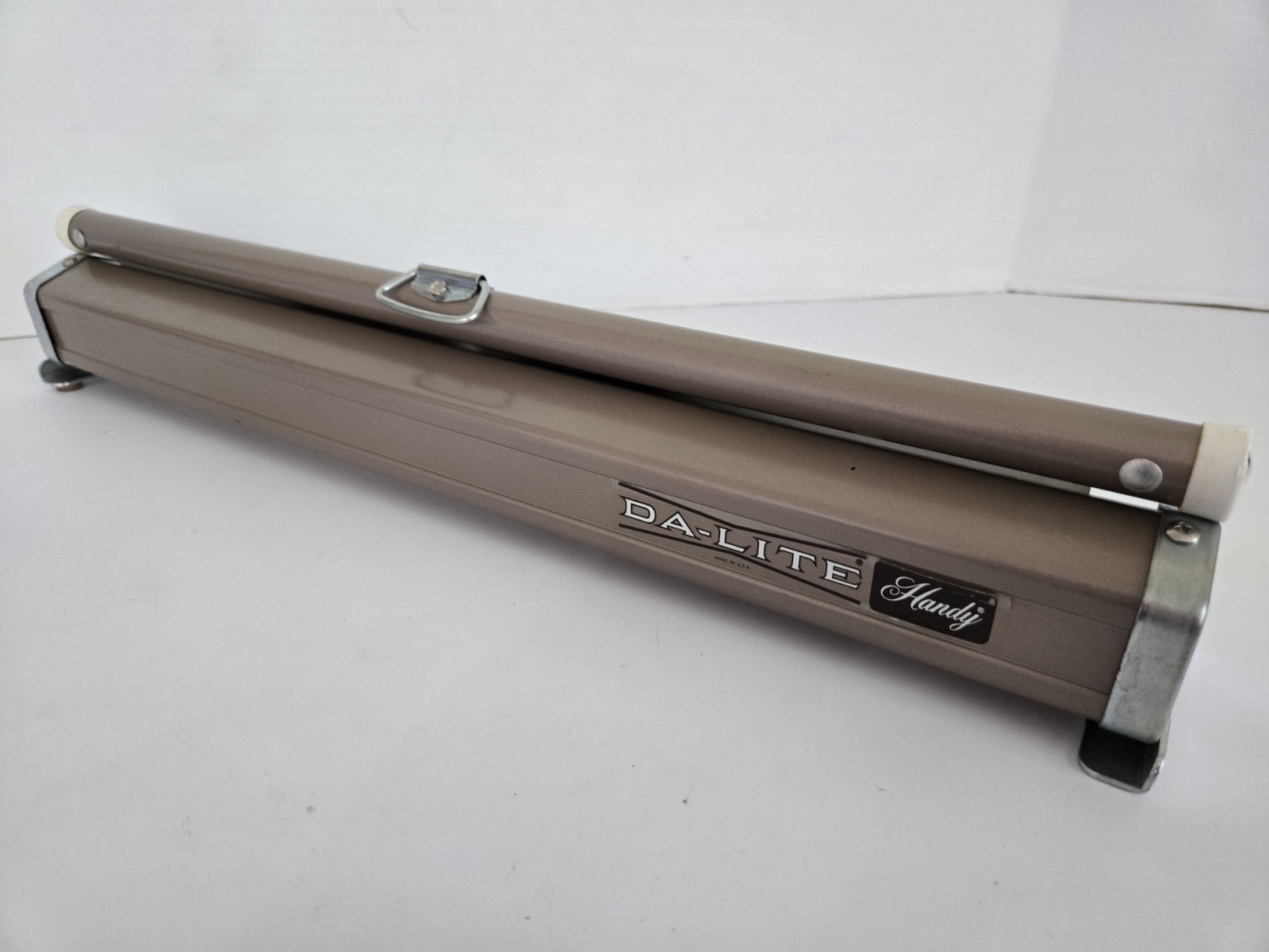 Vintage Da-Lite Handy Tabletop Portable Pull Up Projection Screen FREE SHIPPING