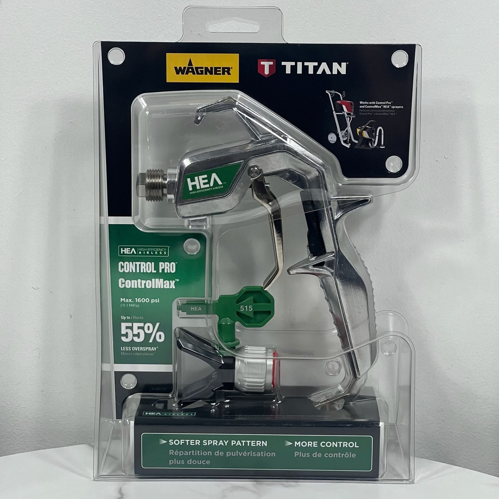 Wagner HEA Control Pro / ControlMax Metal Spray Gun (P/N 353-701)