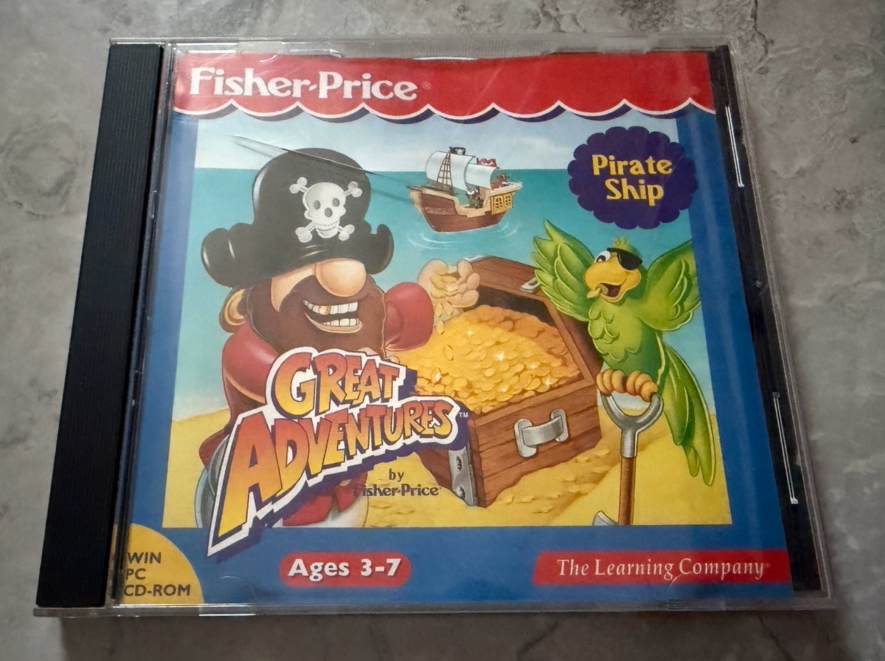 Fisher Price Great Adventures: Pirate Ship Software Ages 3-7