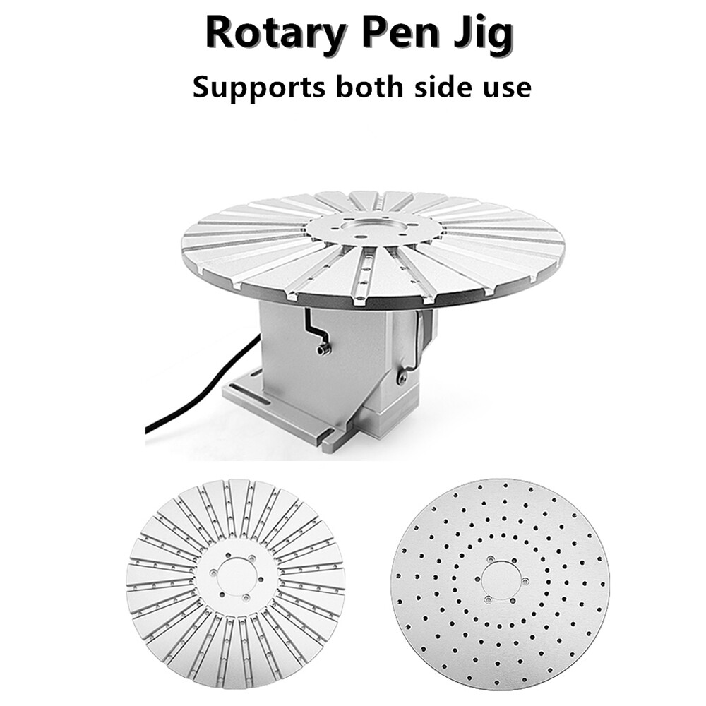 Pen Rotary Holder Pen Rotary Axis For 30/50/60/100W Fiber Laser Marking Machine