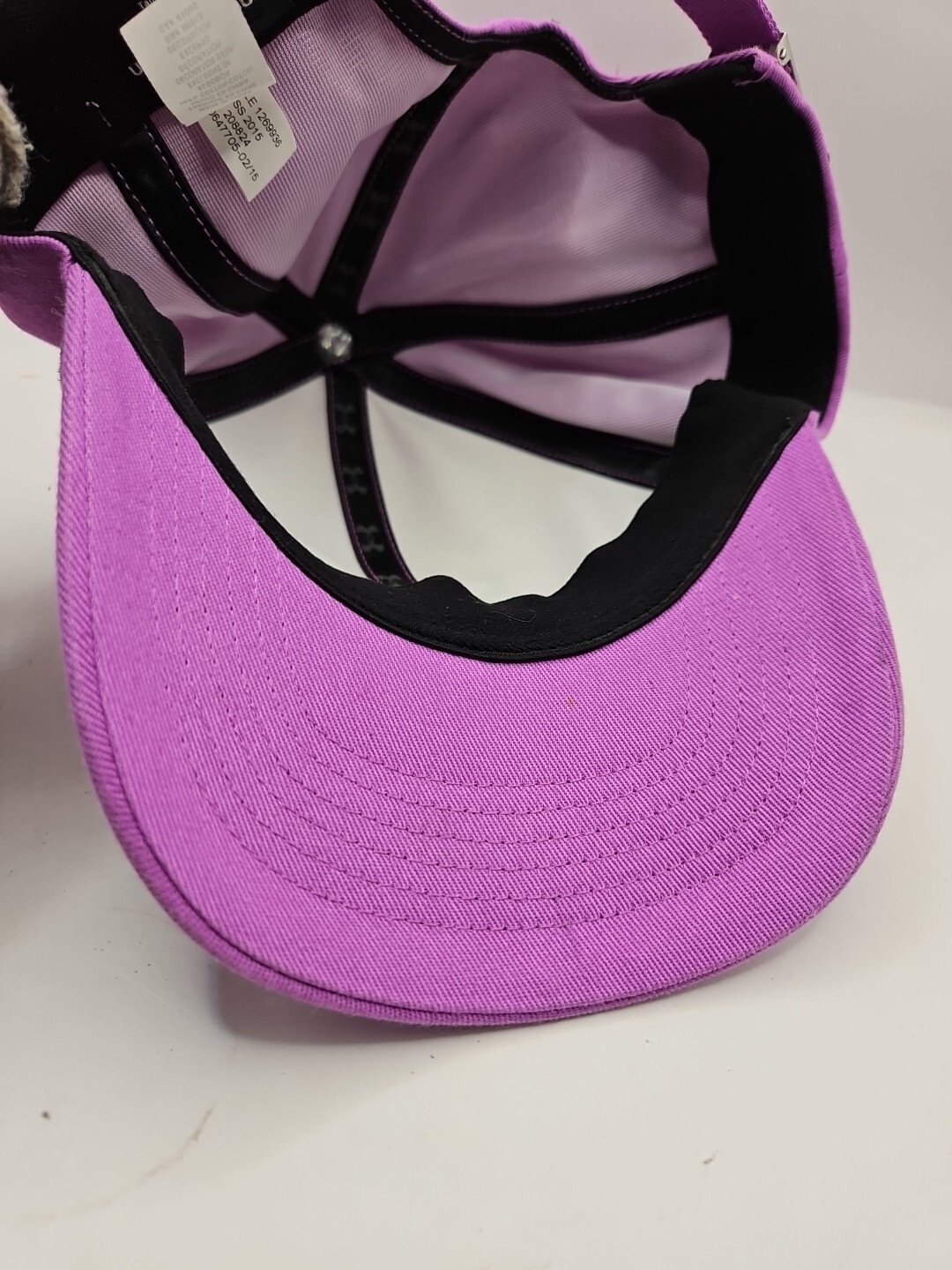 Under Armour Coldblack Running Hat Cap Youth Adjustable Purple Lightweight