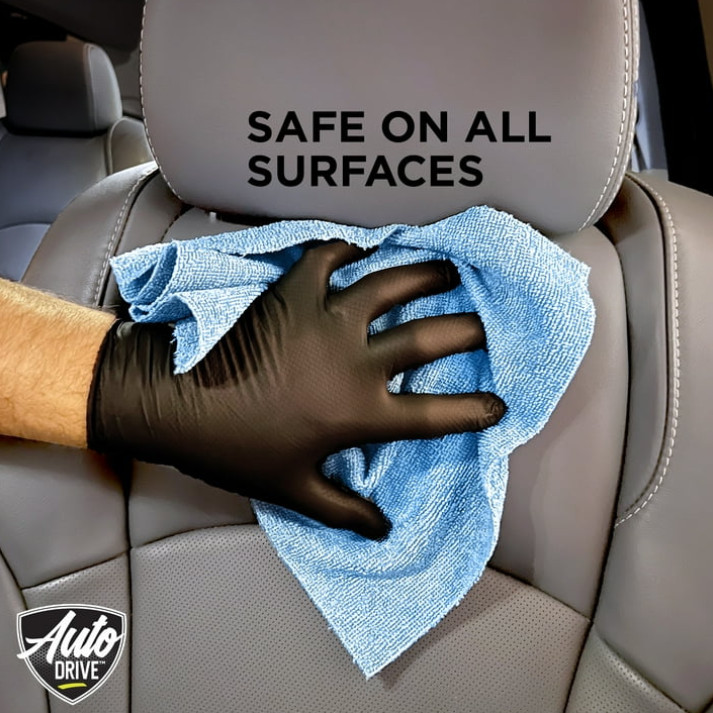 Auto Drive Tear Away Car Wash Multi-Purpose Microfiber Towel Roll, 75 Pack