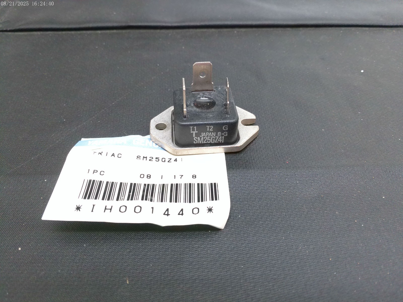 TOSHIBA SM25GZ41 Toshiba 400V, 25A, TRIAC - NEW SURPLUS - USA FAST SHIPPING