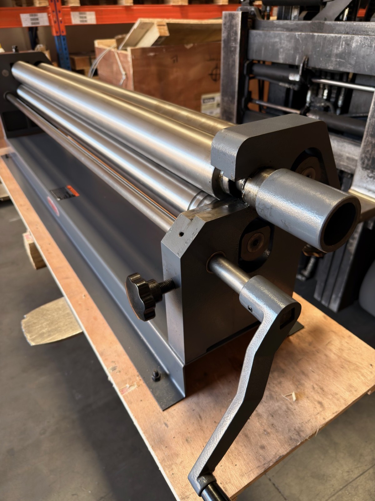 (Not Brand New)Slip Roll Machine,51 in Manual Sheet Metal Roller, 16Ga.W01-5116