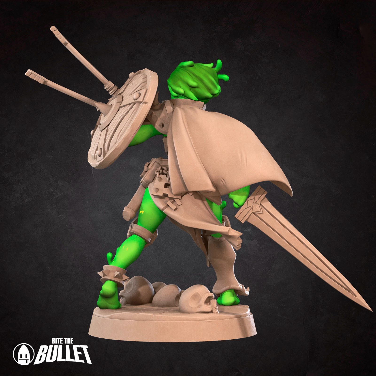 Plasmoid Barbarian - Ooze Warrior - Bite the Bullet - Dungeons and Dragons