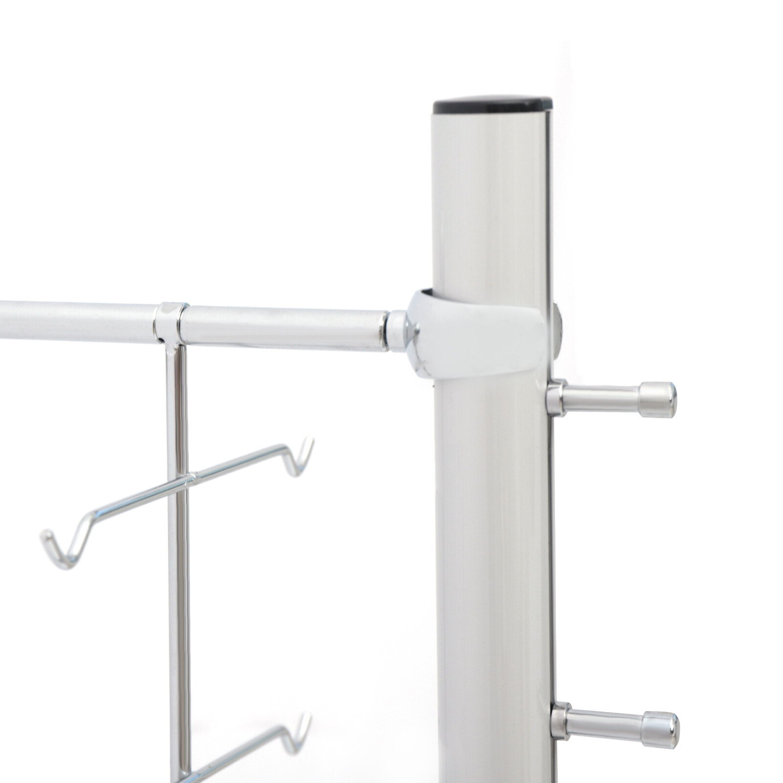 10 Pcs Aluminium Lockable Eyewear Eyeglasses Sunglasses Display Rod Frame Rack