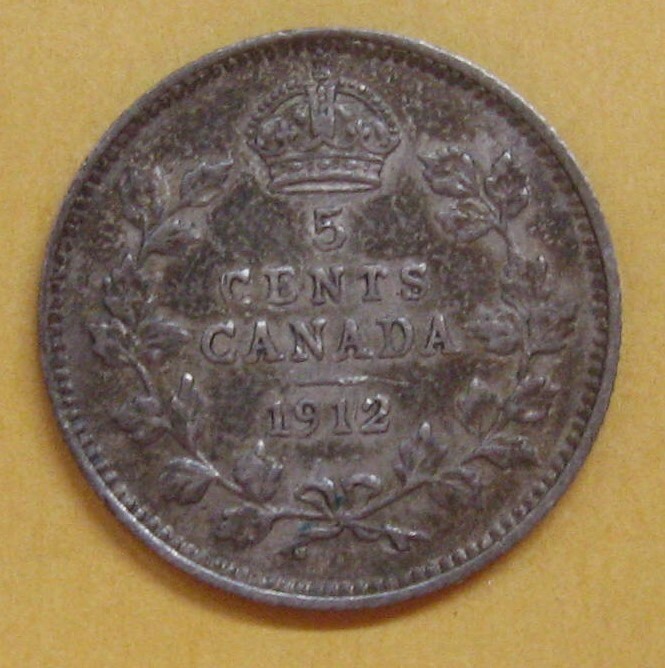 1912 Canadian 5 Cent Take a Look