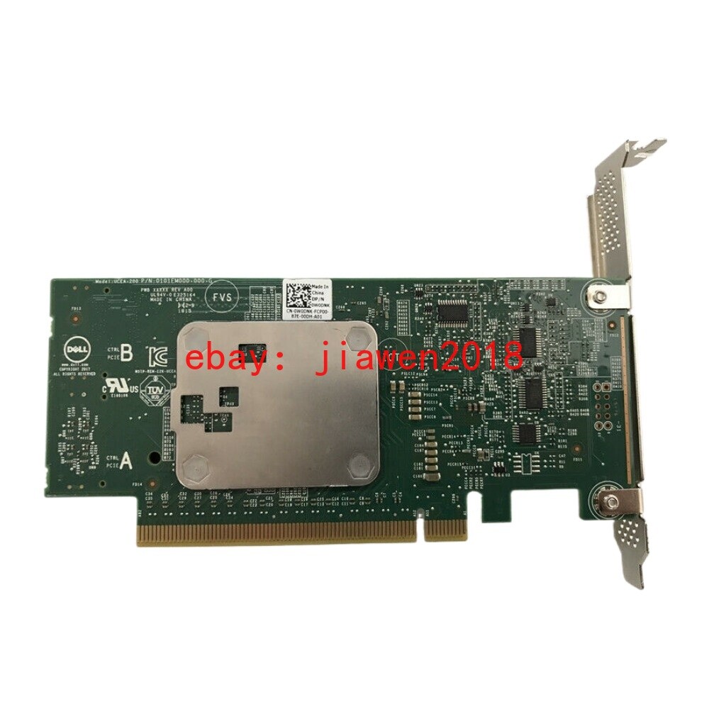 Dell PCIe PLX X16 SlimSAS Wwitch For NVMe Connectivity With SFF-8654 8i ports