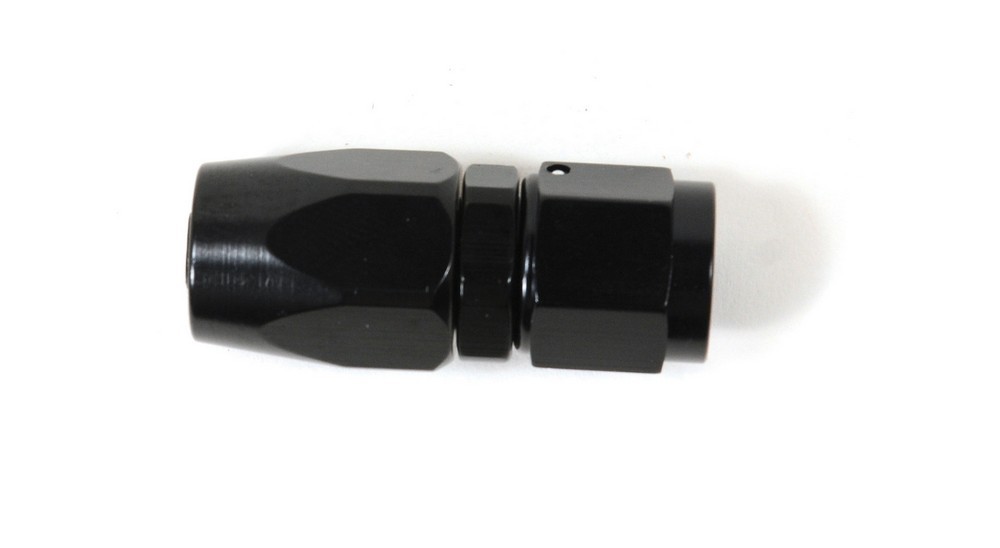 SpeedFX Hose End Fitting -8AN ST BLK HOSE END