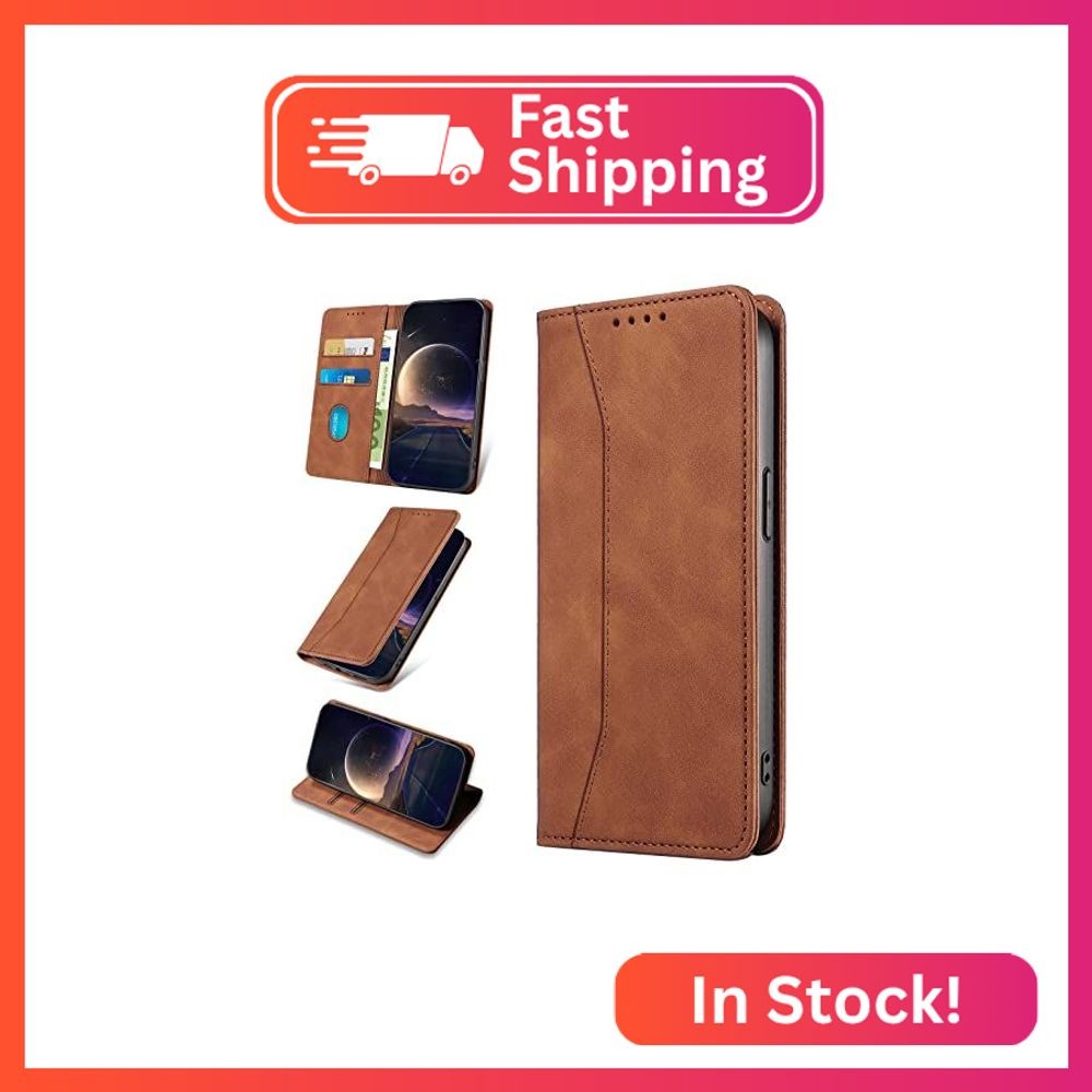 KANVOOS Wallet Case for Samsung Galaxy S10 Plus with Card Holder, PU Leather Cov