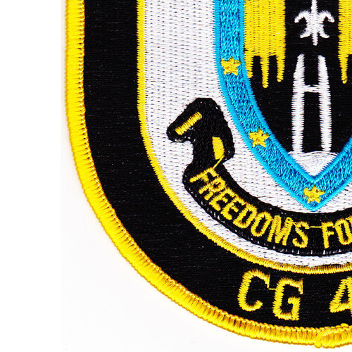 USS Vincennes CG-49 Guided Missile Cruiser Patch