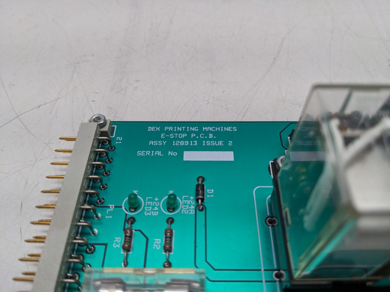 DEK Printing Machines 128913 E-Stop PCB Issue 2