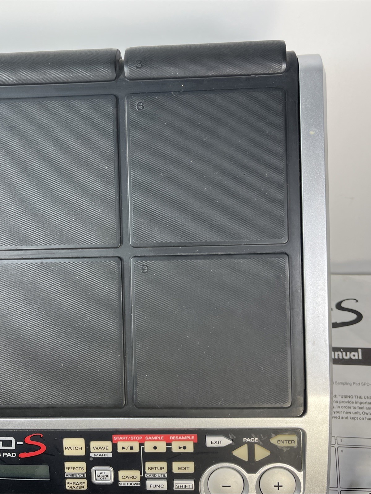 Roland SPD-S Sampling Percussion Multipad Drum w manual and power