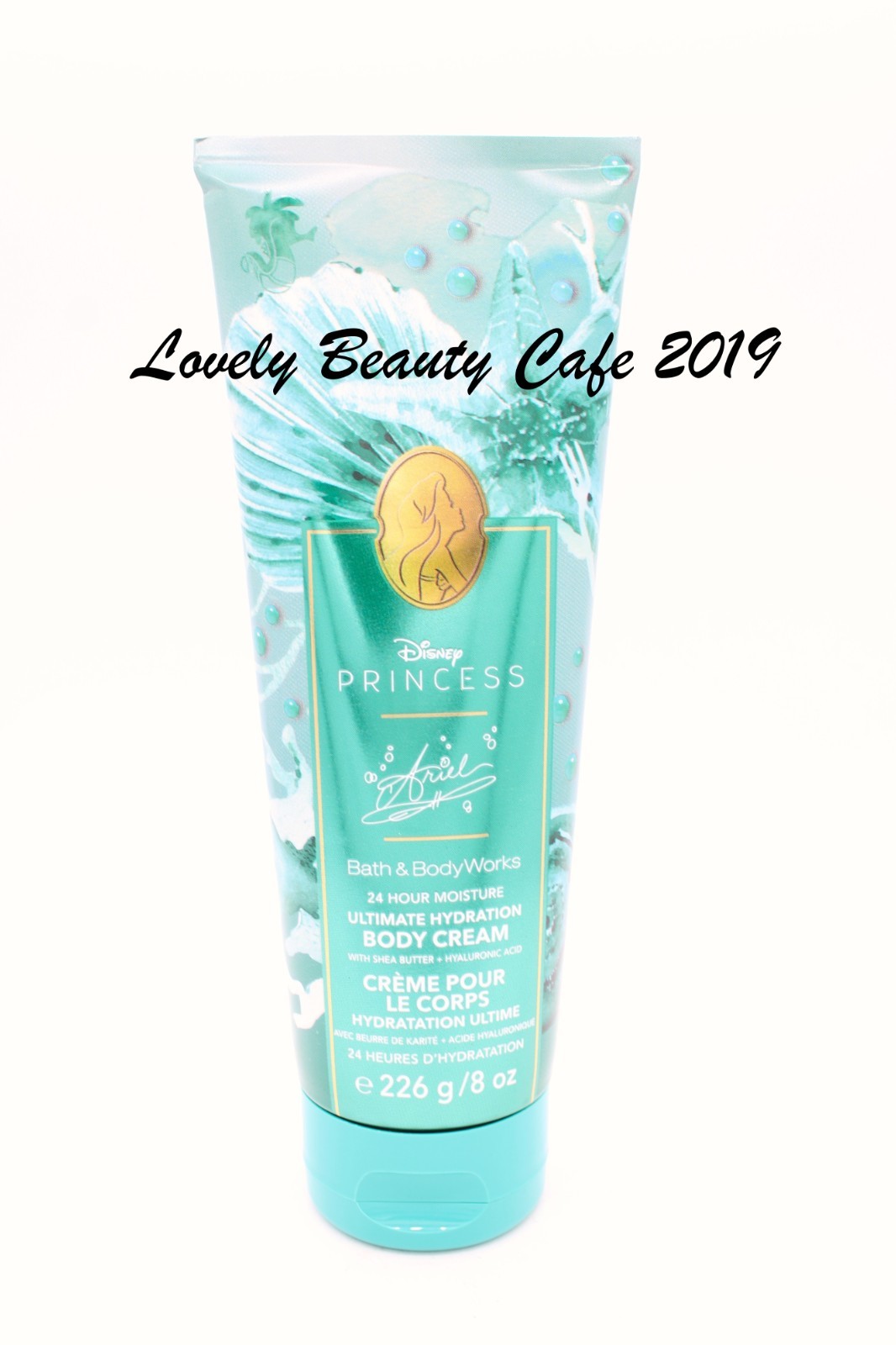 BATH & BODY WORKS / PRINCESS ARIEL / ULTIMATE HYDRATION BODY CREAM / 8 OZ