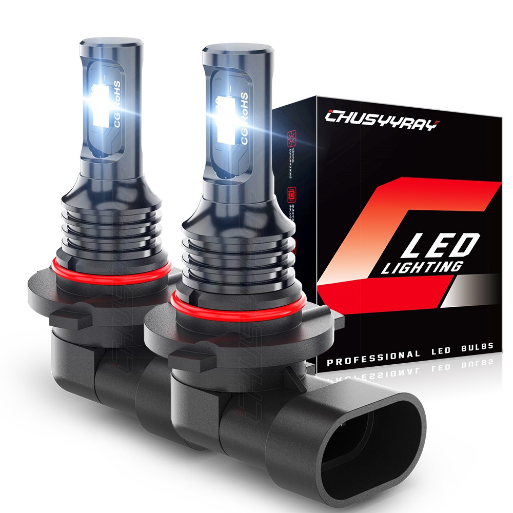 2x Xenon White 9005 LED High Beam Daytime Running Light Bulbs for Subaru WRX STi