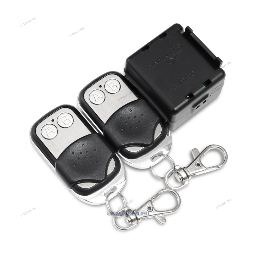 2pcs 315MHz Wireless Remote Control For Access Control And Video Intercom System