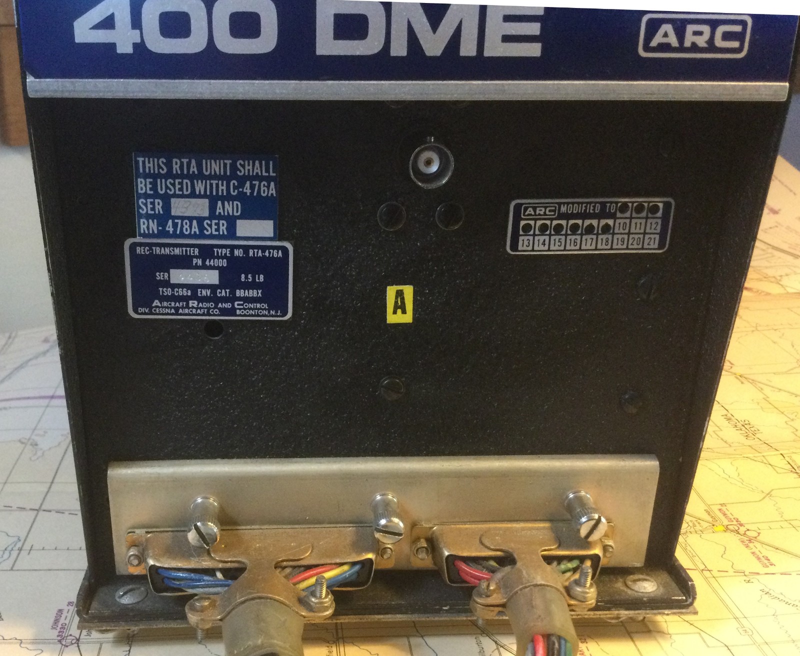 ARC 400 DME Receiver-Transmitter RTA-476A PN 44000 -Tested Good