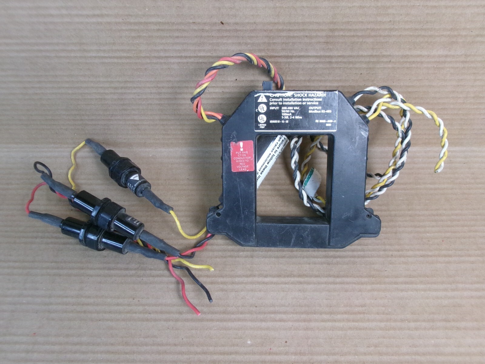 VERIS INDUSTRY INC H8035-0400-3 HAWKEYE 8035 POWER METER 400 AMP