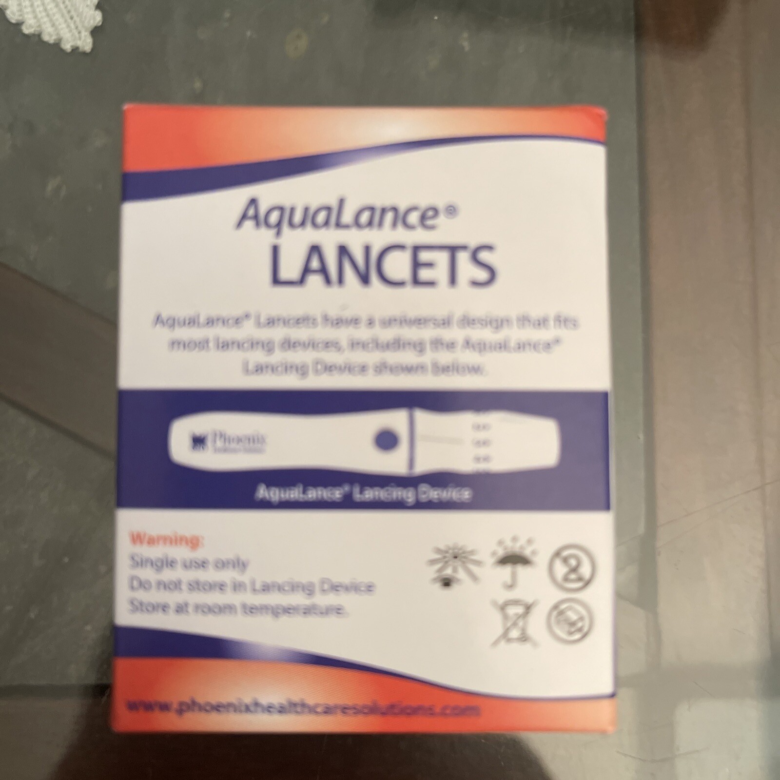 Aqualance Lancets 1 Box Of 100 30G Exp 02/24
