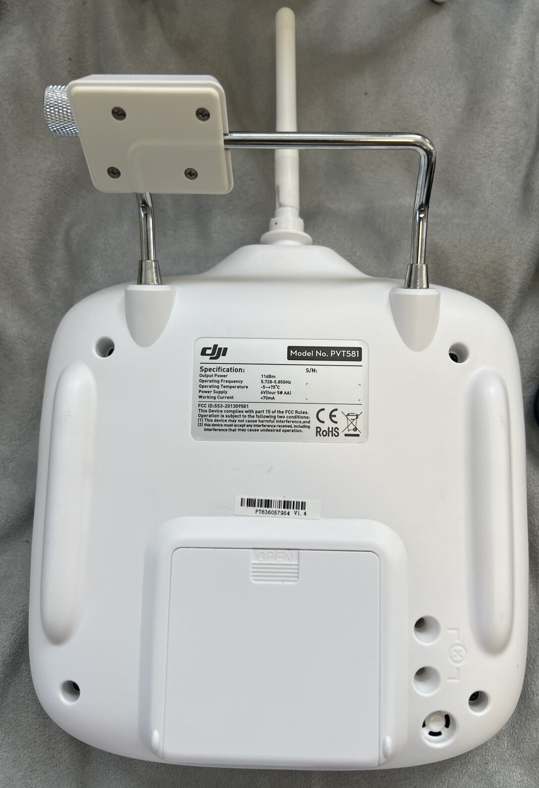 DJI Phantom 2 Vision PV330 1080p Camera Drone Transmitter EUC + Extra No Battery