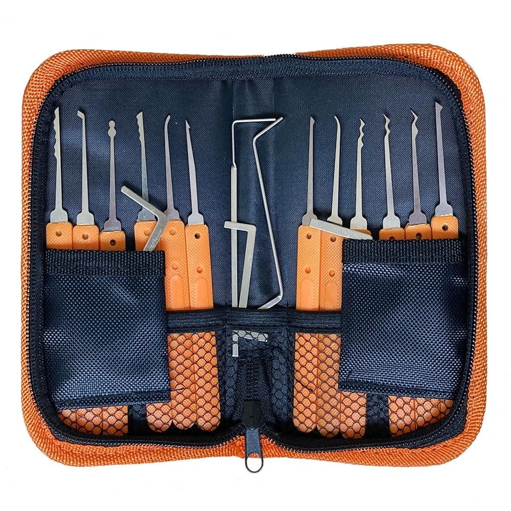 DietrichSet, 17-Piece LockPickSet with Manual and Zipper Case for S...