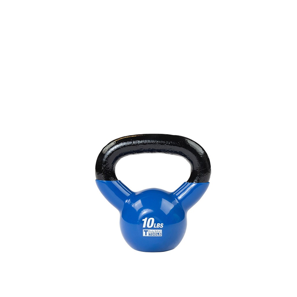 Body-Solid Vinyl Dipped Kettlebells and Sets, from 5 to 50 lb.