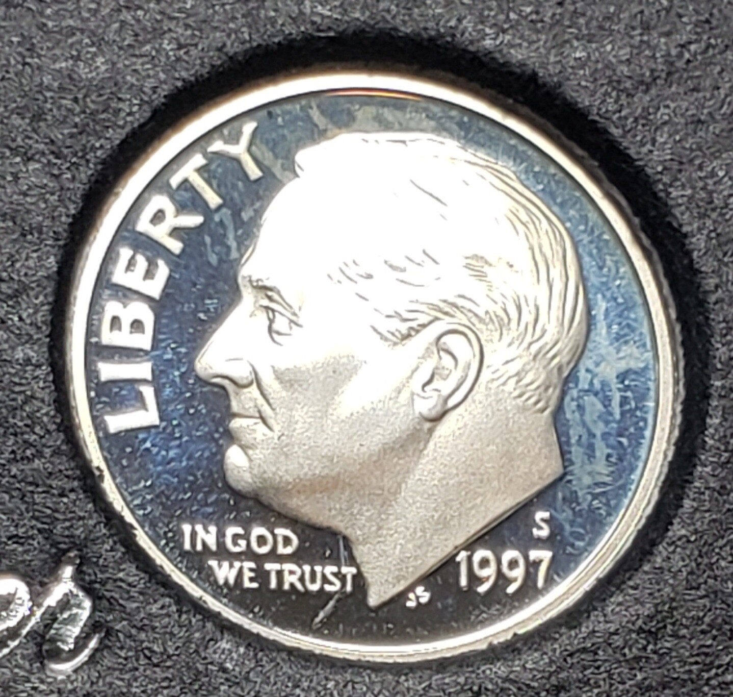 1997-S Gem Proof Silver Roosevelt Dime