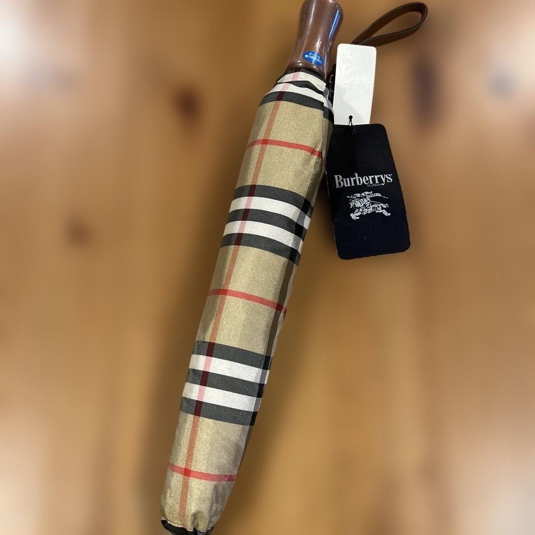 Burberry Nova Check Folding Umbrella 55 cm New Authentic Rare Limited
