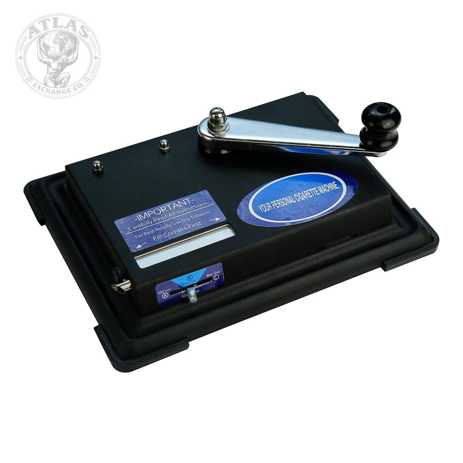 LUCYCAZ Cigarette Rolling Machine, Tobacco Hand Operation Injector Maker Roll Yo