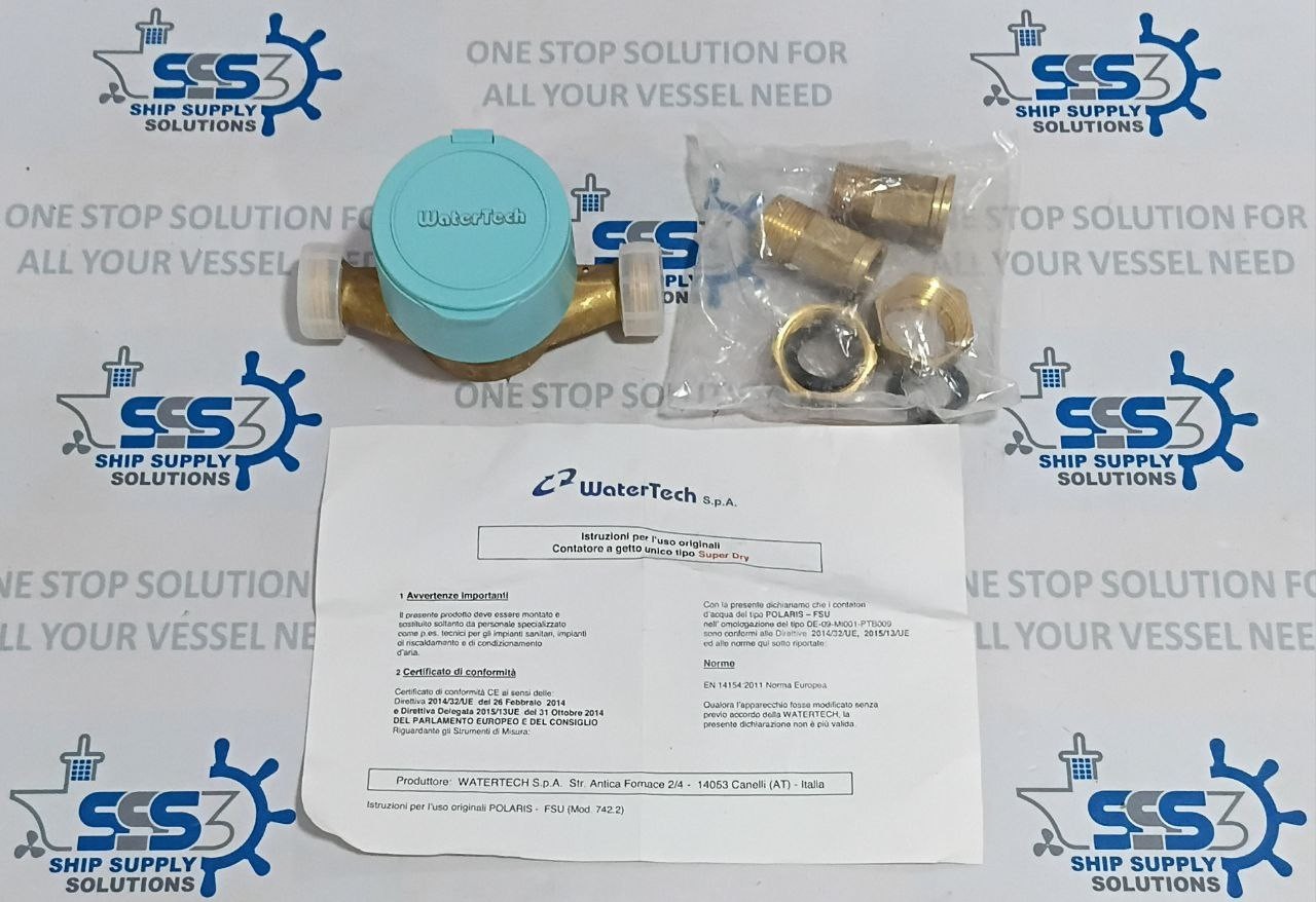 WaterTech M 21 2081 Water Meter 9854260003 (Unused New)