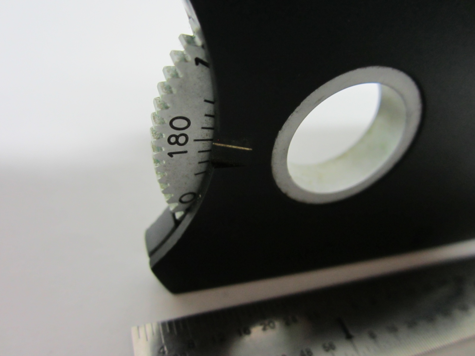 MICROSCOPE POLARIZER SLIDE ROTABLE OPTICS #F3-82