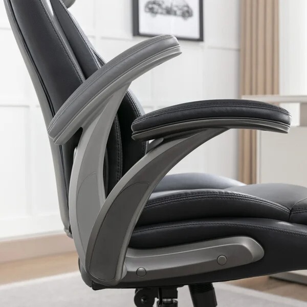 La-Z-Boy Air Lumbar Manager Office Chair, Reclining Chair with Memory Foam Seat