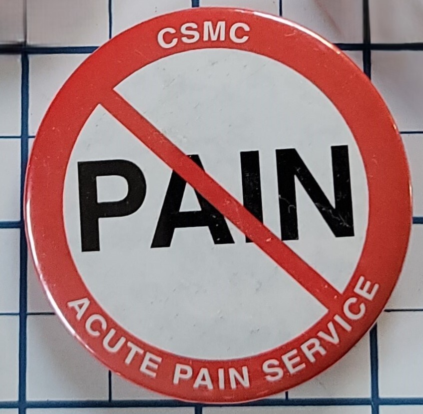 Vintage Cedars-Sinai Medical Center in Los Angeles CA CSMC Acute Pain Service 3"