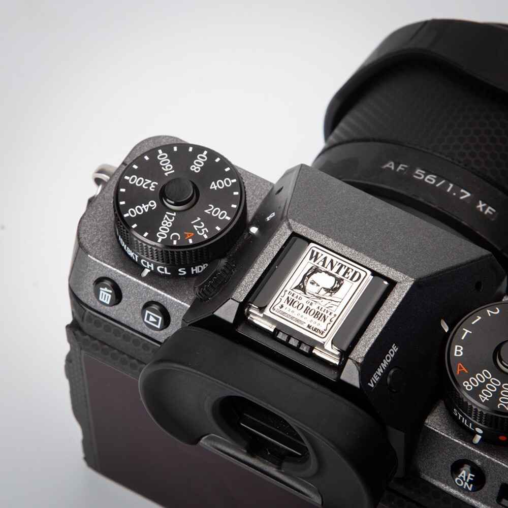 Cartoon Style Metal Camera Hot Shoe Cover For Leica Sony Canon Nikon Fuji
