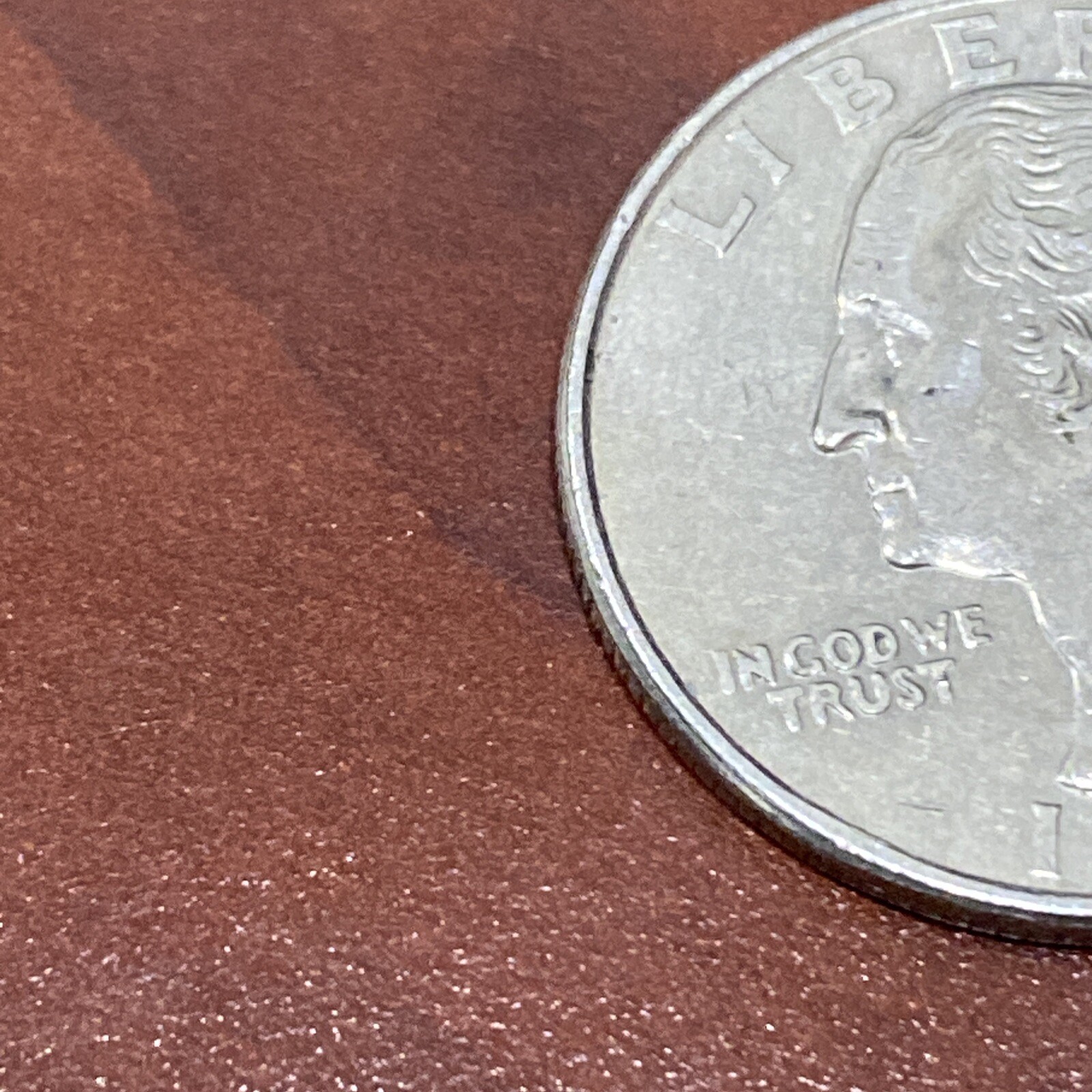 1996 P Washington About Uncirculated Condition Quarter