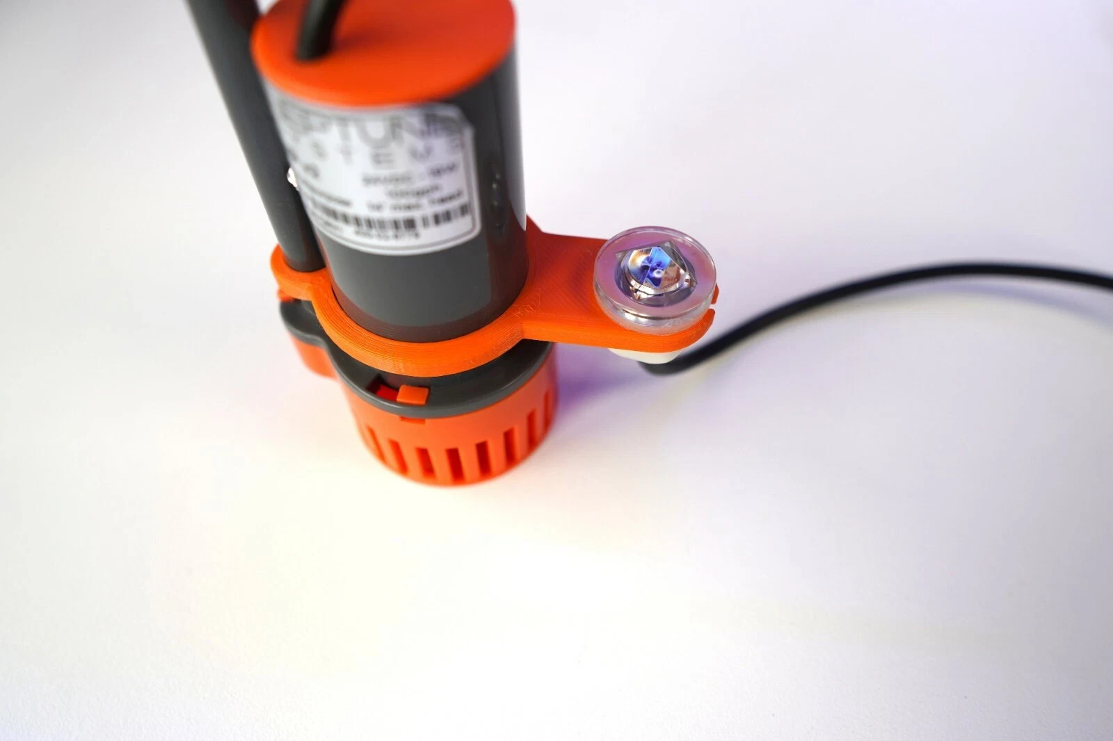 Neptune Apex PMUP V2 Optical Sensor or Float Switch Mount 3d PRINTED