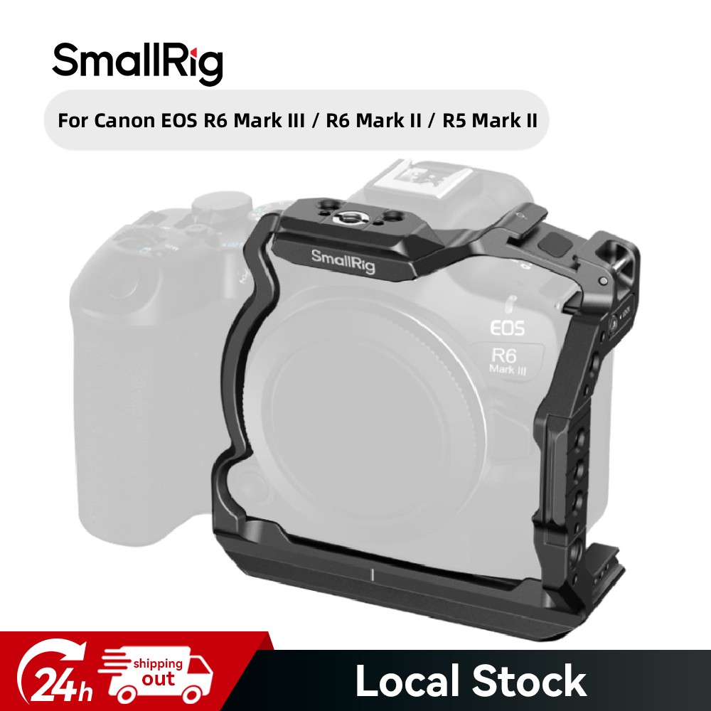 SmallRig R6 Mark III Half Cage for Canon R6 Mark II/ R5 Mark II/R6 Mark III